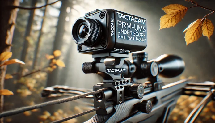 tactacam prm-ums under scope rail mount for crossbow